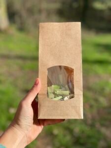 Citronnelle tige en copeaux