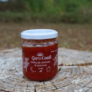 Pot de Capsi'Confi, délice de piments et poivrons