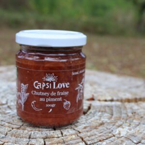 fraise et piment